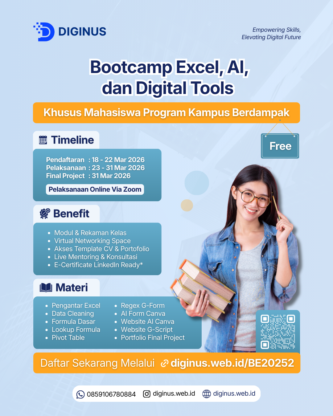 Excel, AI & Digital Tools untuk Program Kampus Berdampak